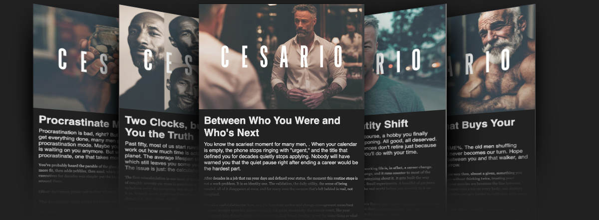 Cesario - Become the CEO of Self